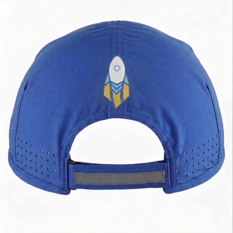 Royal Blue Running Hat, view 2